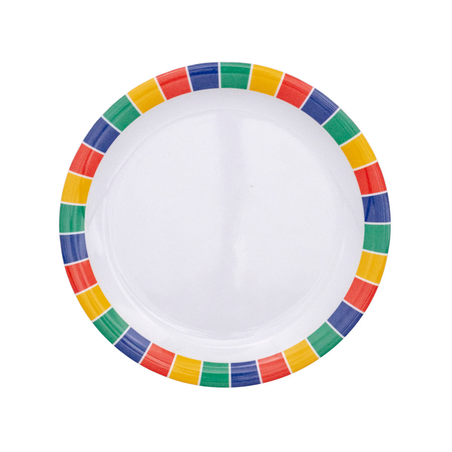 Mirage Carnival Melamine Round Plate 16.5cm 6.25 Inch Pack of 48