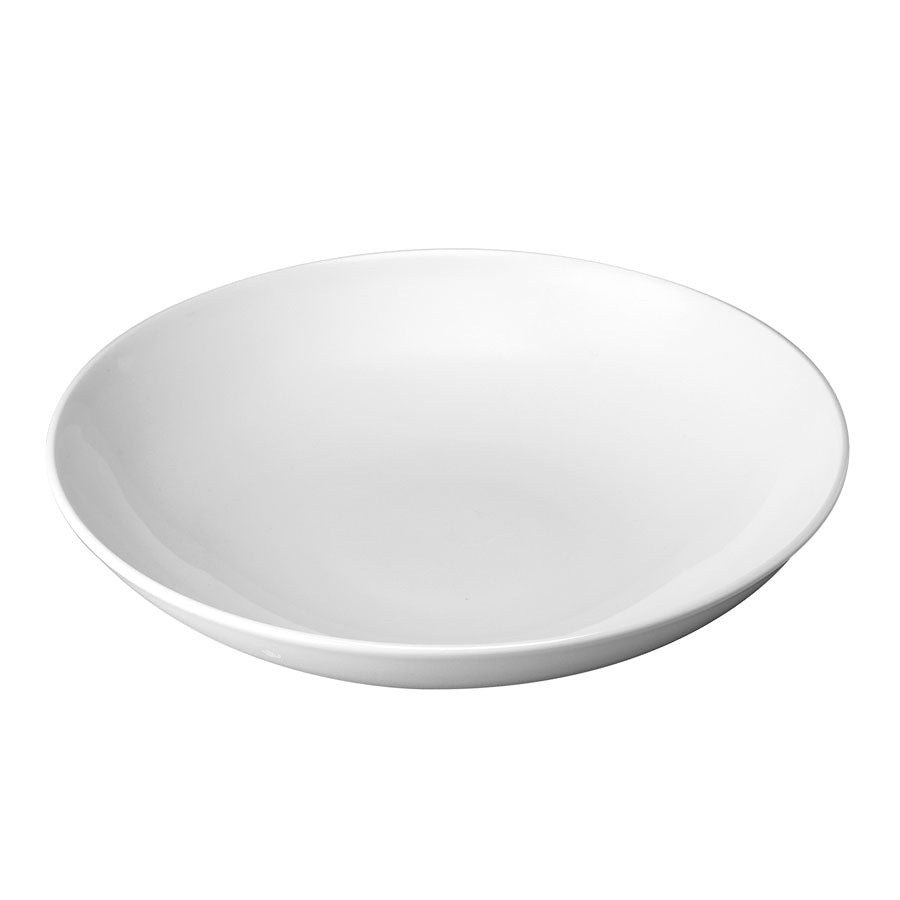 Churchill Evolve Vitrified Porcelain White Round Large Coupe Bowl 31x4.4cm 240cl 84.5oz Pack of 6