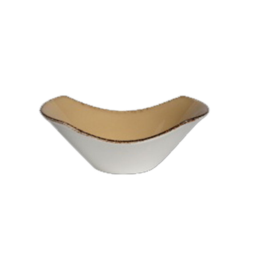 Steelite Terramesa Vitrified Porcelain Wheat Scoop Bowl 16.5cm Pack of 12