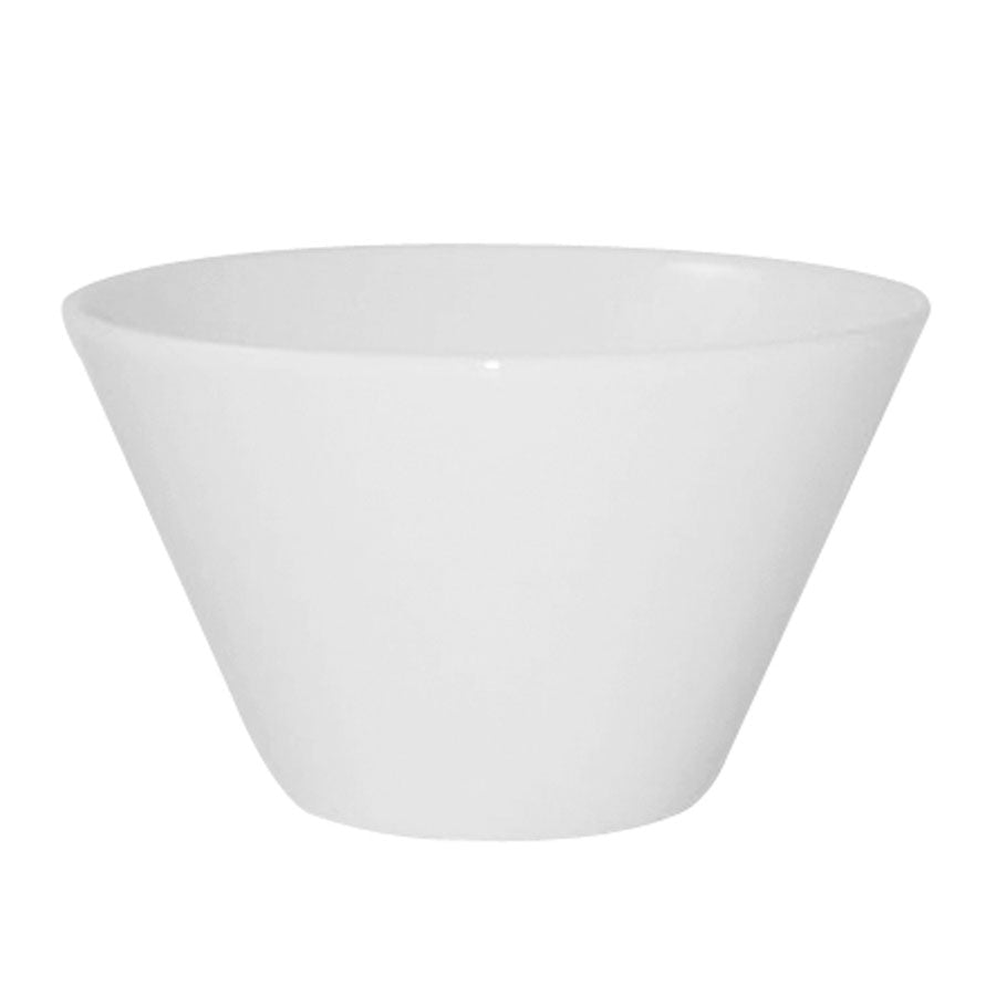 Churchill Bit On The Side Vitrified Porcelain Round White Zest Bowl 28.5cl Pack of 12