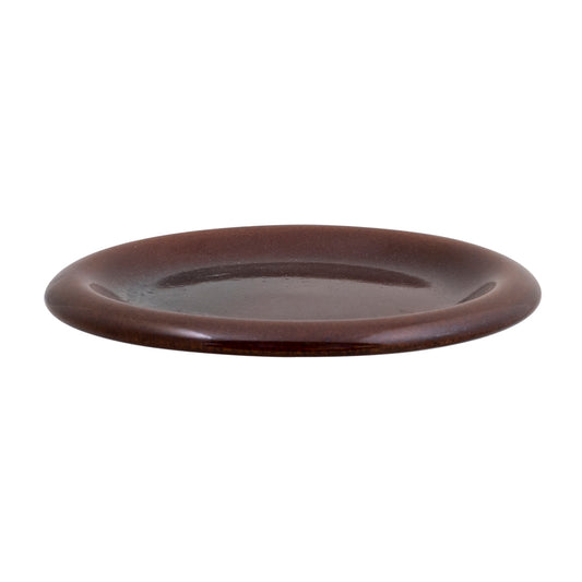 Churchill Bit On The Side Vitrified Porcelain Round Cinnamon Lid/Side Plate 14.6cm Pack of 6