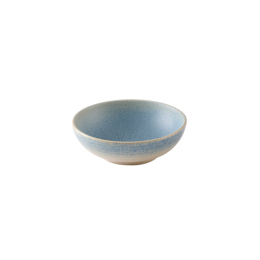 Dudson Evo Vitrified Stoneware Azure Blue Round Rice Bowl 17.8cm Pack of 6