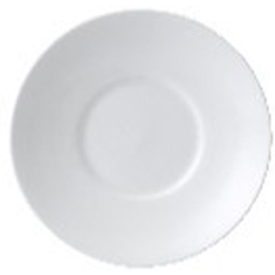 Wedgwood Connaught Bone China White Saucer 12.2cm Pack of 4