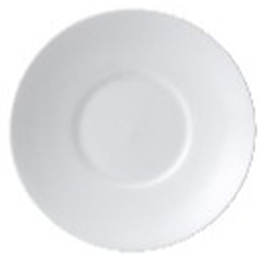 Wedgwood Connaught Bone China White Saucer 12.2cm Pack of 4