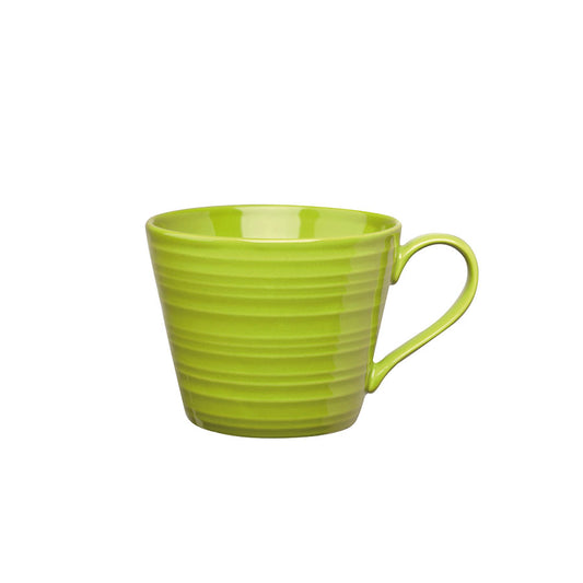 Churchill Art De Cuisine Stoneware Rustics Green Snug Mug 10x8cm 35.5cl 12oz Pack of 6