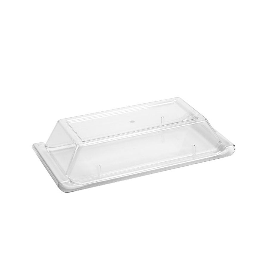 Churchill Alchemy Buffet Polycarbonate Clear Rectangular Tray Cover 58x20cm Pack of 2