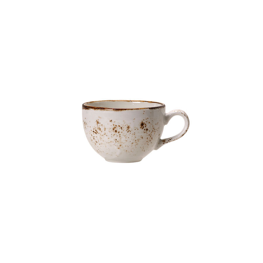 Steelite Craft Vitrified Porcelain White Low Cup 3oz Pack of 36