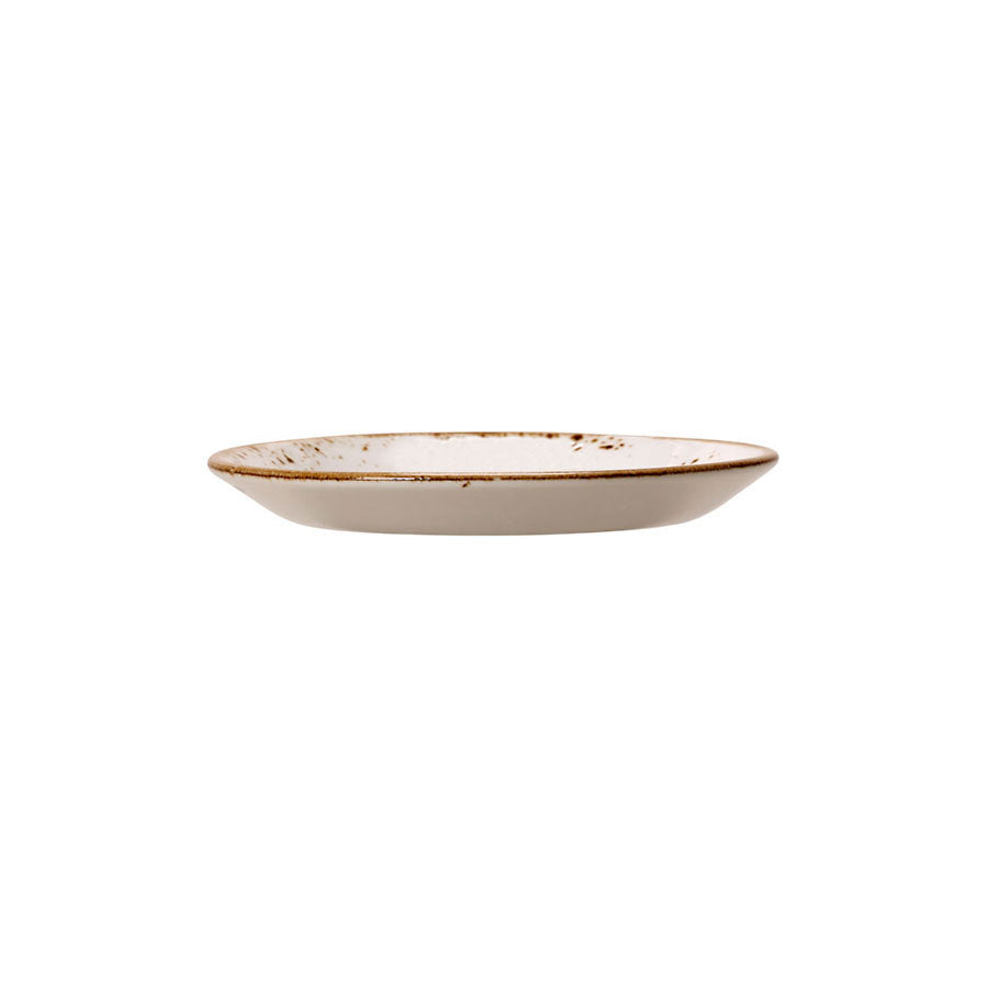 Steelite Craft Vitrified Porcelain White Round Double Well Saucer 11.75cm Pack of 36