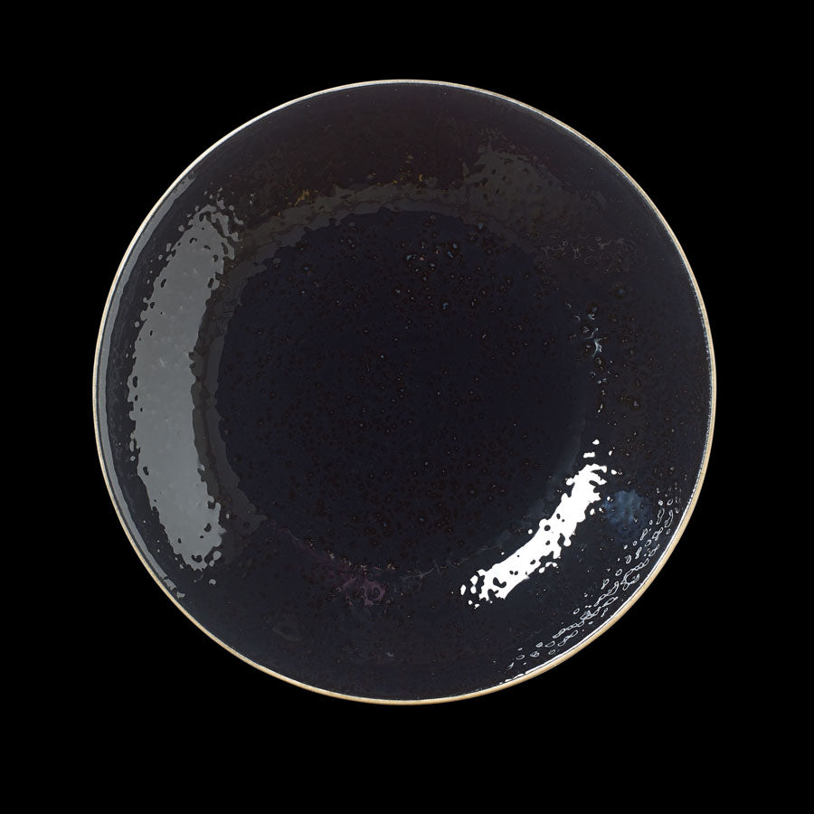 Steelite Craft Vitrified Porcelain Liquorice Round Coupe Bowl 25.5cm Pack of 12