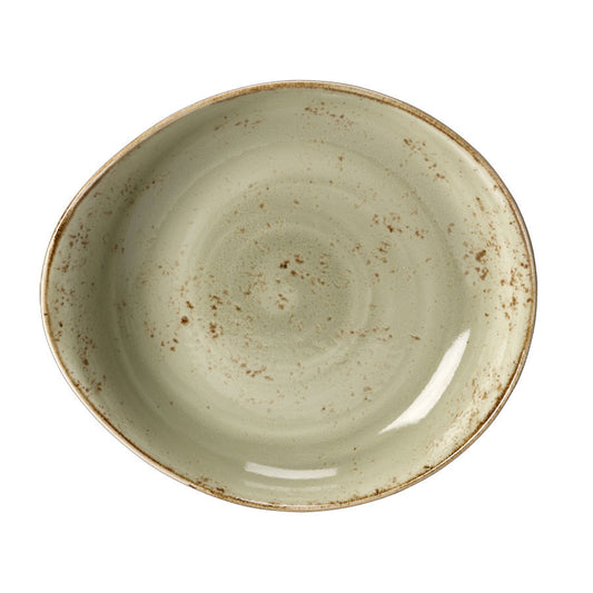 Steelite Craft Vitrified Porcelain Green Freestyle Bowl 28cmPack of 12