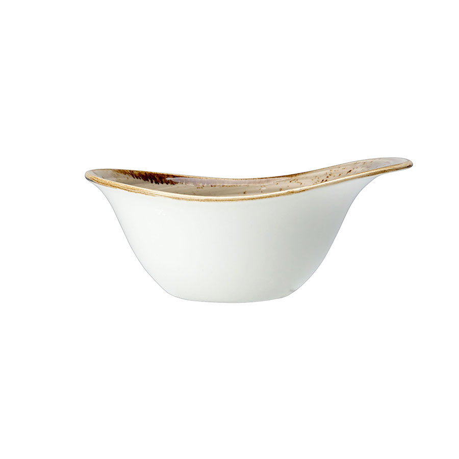 Steelite Craft Vitrified Porcelain Porcini Round Bowl 18cm Pack of 12