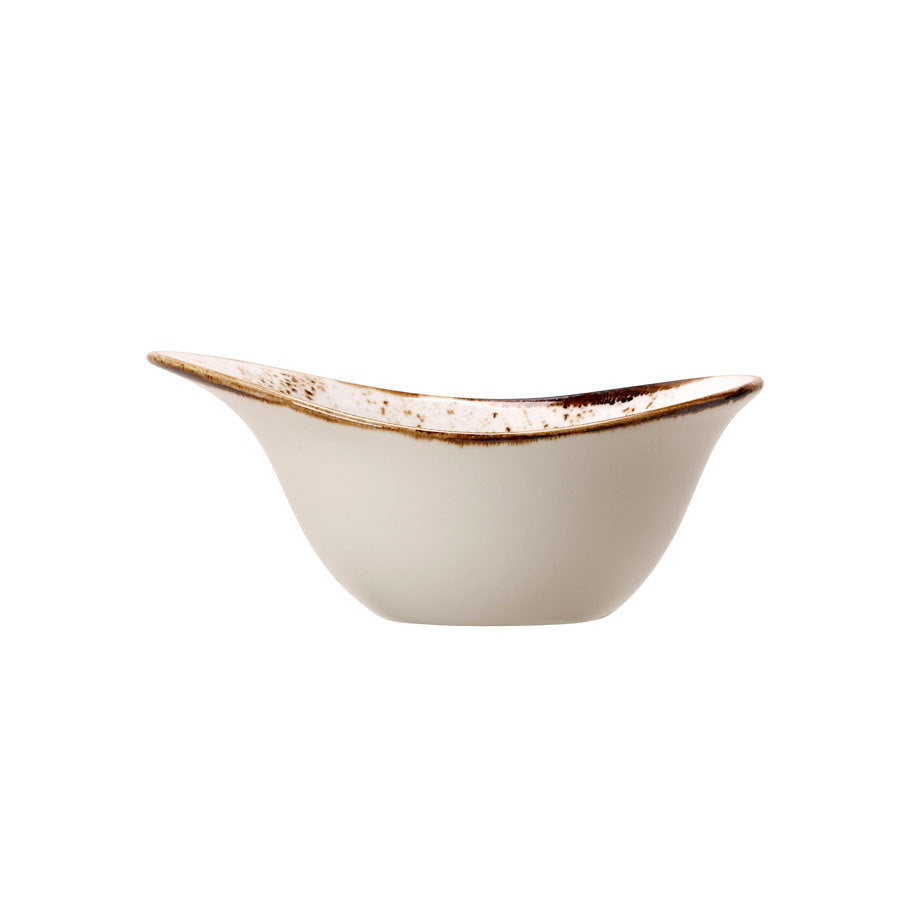 Steelite Craft Vitrified Porcelain White Freestyle Bowl 18cm Pack of 12