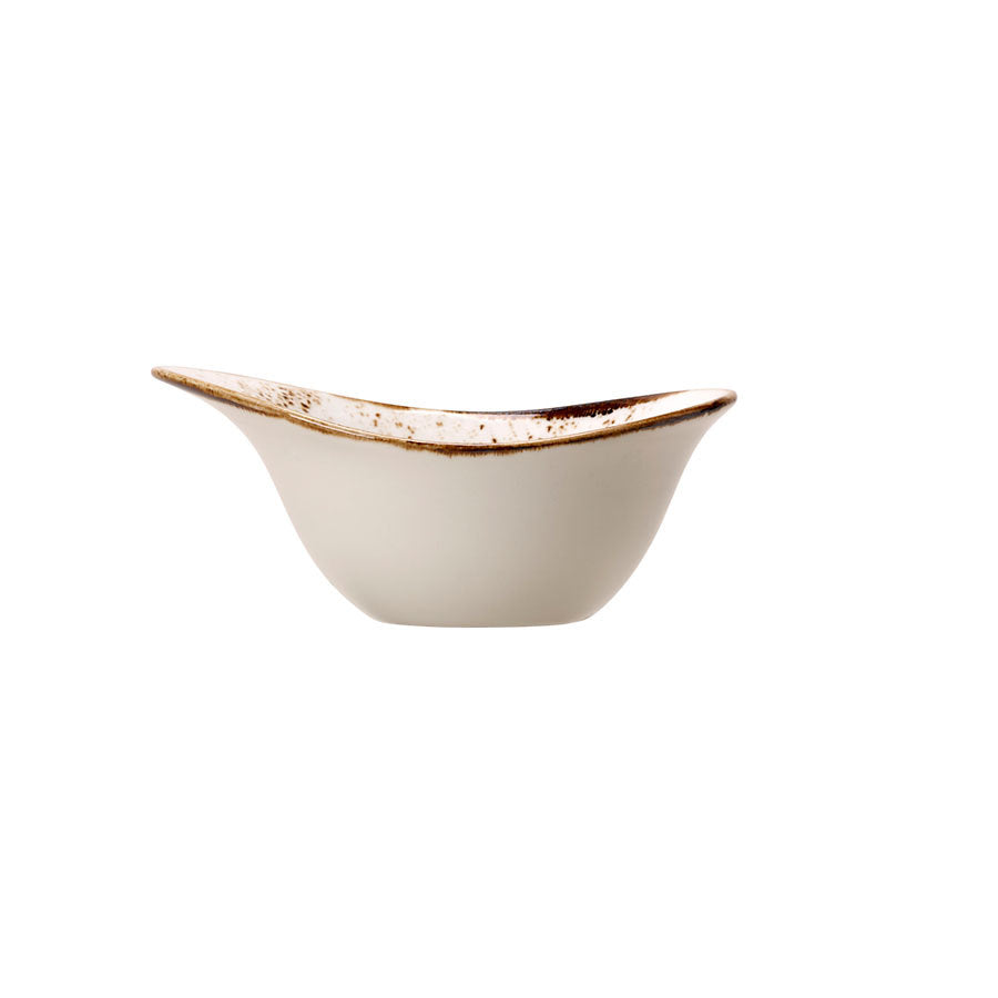 Steelite Craft Vitrified Porcelain White Freestyle Bowl 13cm Pack of 12