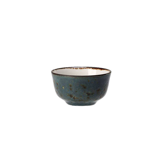 Steelite Craft Vitrified Porcelain Blue Round Sugar / Boullion Cup 8oz Pack of 12