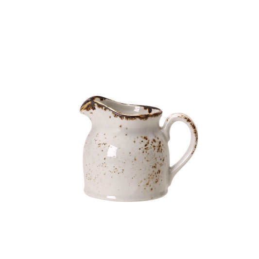 Steelite Craft Vitrified Porcelain White Club Jug 5oz Pack of 12