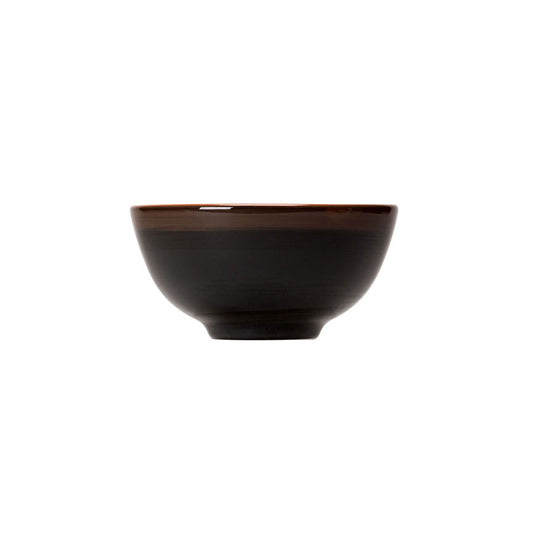 Steelite Koto Vitrified Porcelain Black Round Bowl 4 Inch 10.2cm Pack of 12