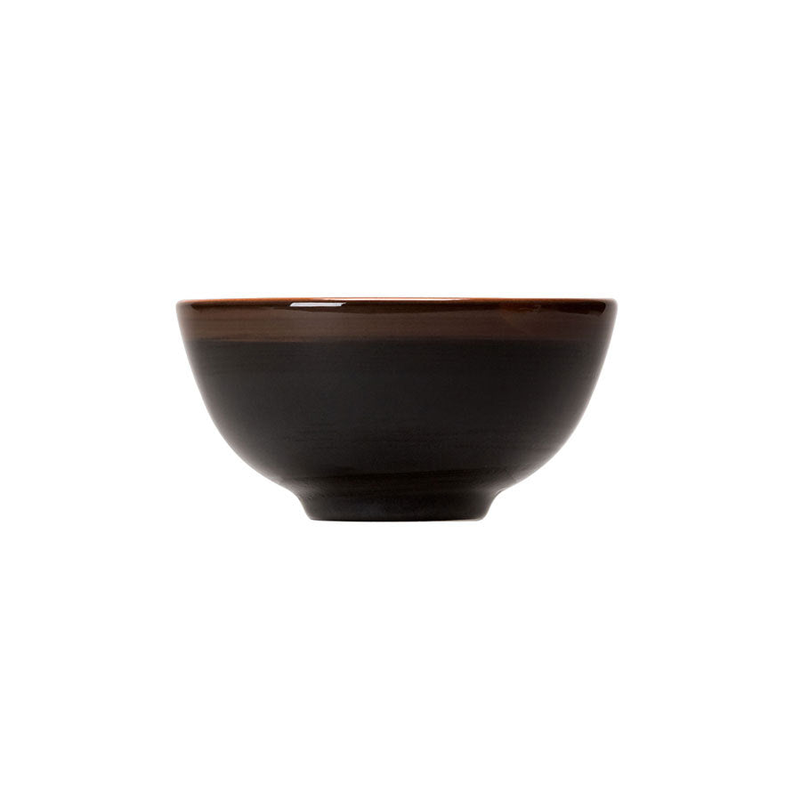 Steelite Koto Vitrified Porcelain Black Round Bowl 4.5 Inch 11.4cm Pack of 12