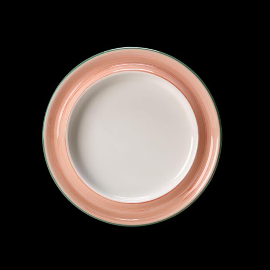 Steelite Freedom Vitrified Porcelain Pink Round Plate 8.5in 21.6cm Pack of 12