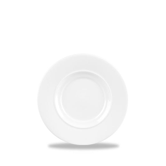 Churchill Ambience Alchemy Fine China White Round Saucer 16.5cm For BF465 Pack of 6