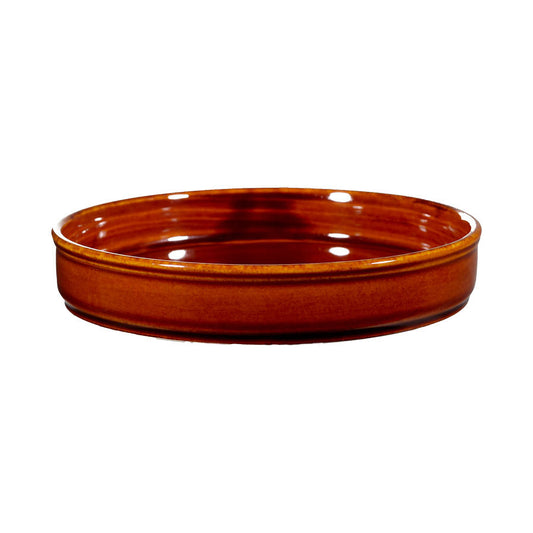 Churchill Art De Cuisine Stoneware Menu Cookware Brown Round Mezze Dish 14cm 31.3cl 11oz Pack of 6