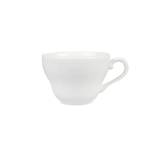 Churchill Vintage Prints Vitrified Porcelain White Georgian Teacup 19.8cl 7oz Pack of 12