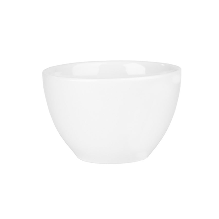 Churchill Profile Vitrified Porcelain White Round Open Sugar Bowl 22.7cl 8oz Pack of 12