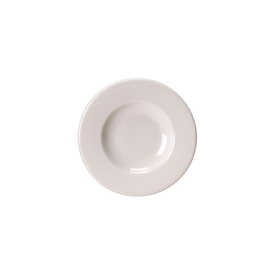 Steelite Rococo Vitrified Porcelain White Round Can Saucer 12.0cm 4 5/8 Inch Pack of 36