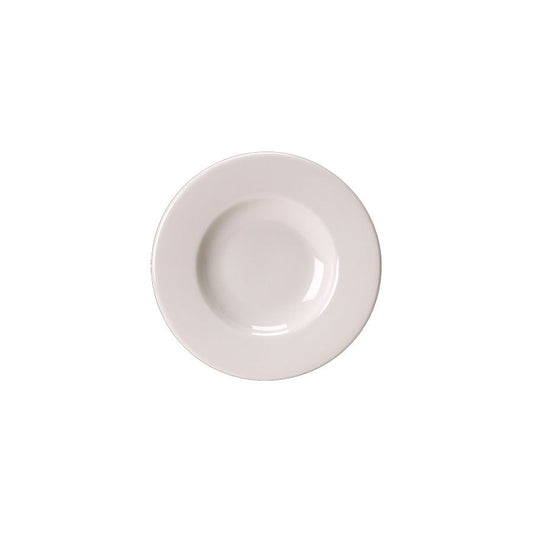 Steelite Rococo Vitrified Porcelain White Round Can Saucer 12.0cm 4 5/8 Inch Pack of 36