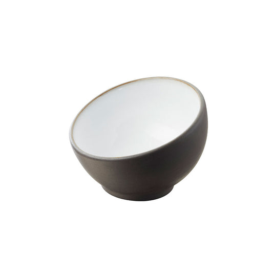 Revol Likid & Solid Ceramic White Round Mise En Bouche Bowl 4cl Pack of 6