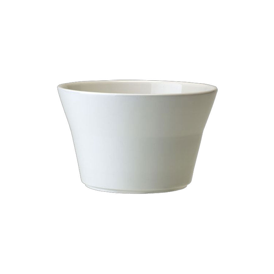 Steelite Liv Vitrified Porcelain Round Stackable Bowl 14cm White Pack of 6