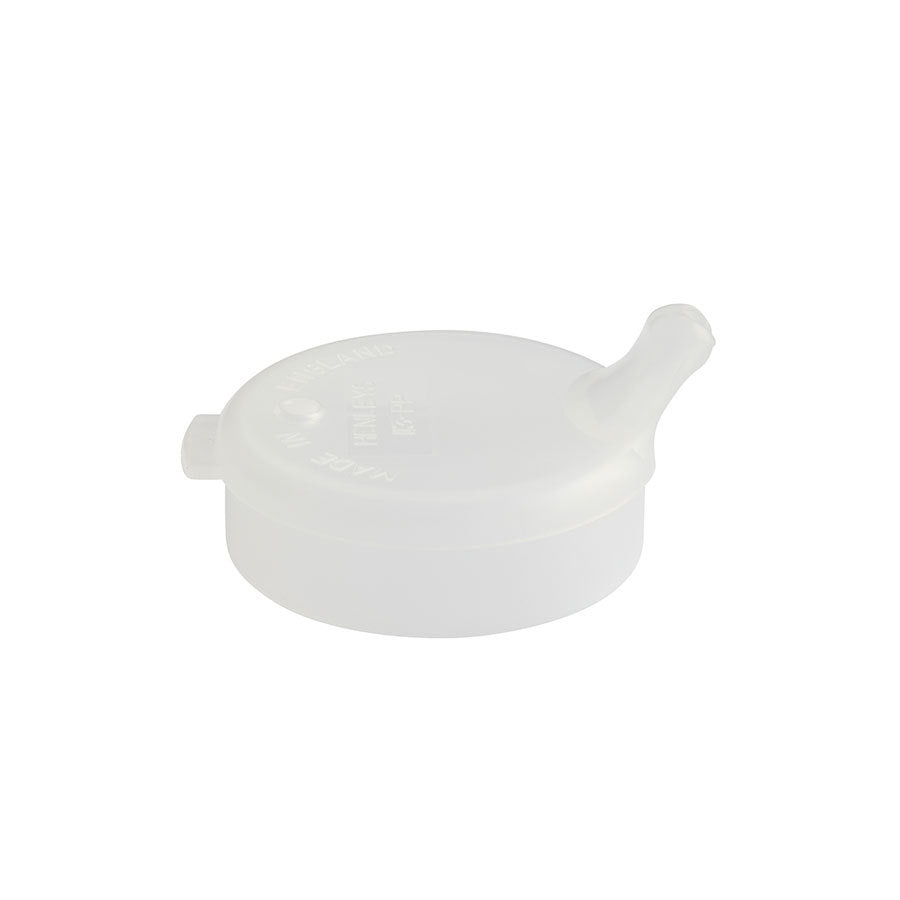 Harfield Polypropylene Natural Narrow Spout Lid For 2 Handled Beaker 7.2cm