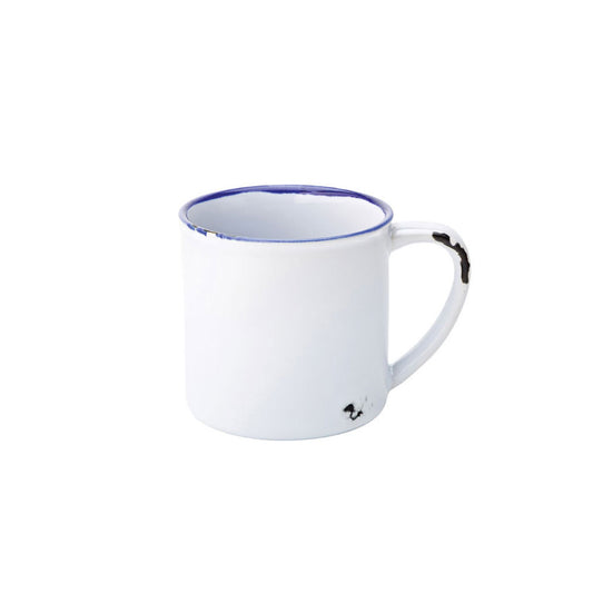 Utopia Avebury Blue Stoneware White Mug 13.5oz Pack of 12