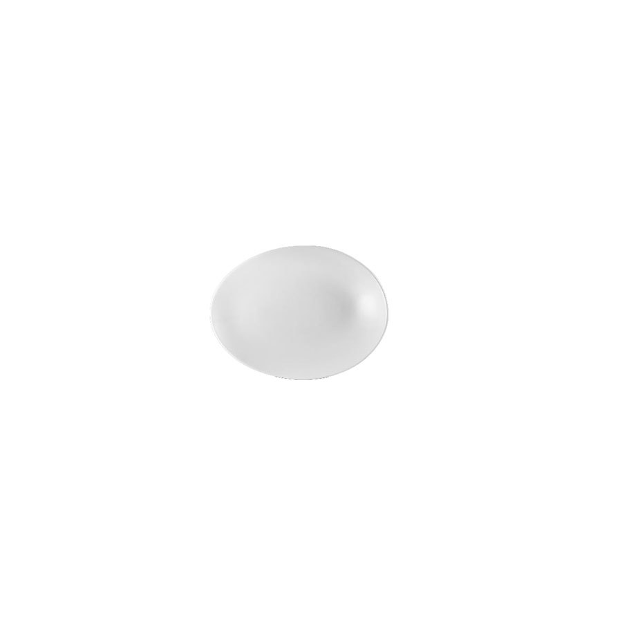 Churchill Orb Vitrified Porcelain White Oval Plate 25x19.4x3.2cm Pack of 12