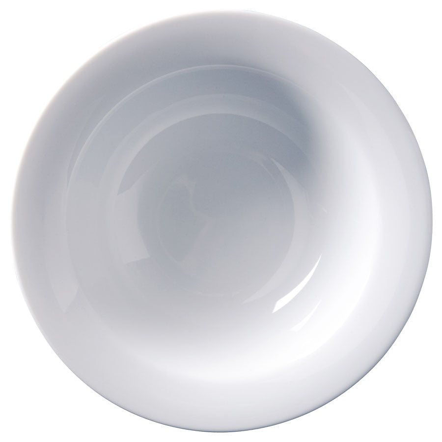 Superwhite Porcelain Stone Rim Bowl 16cm Pack of 6