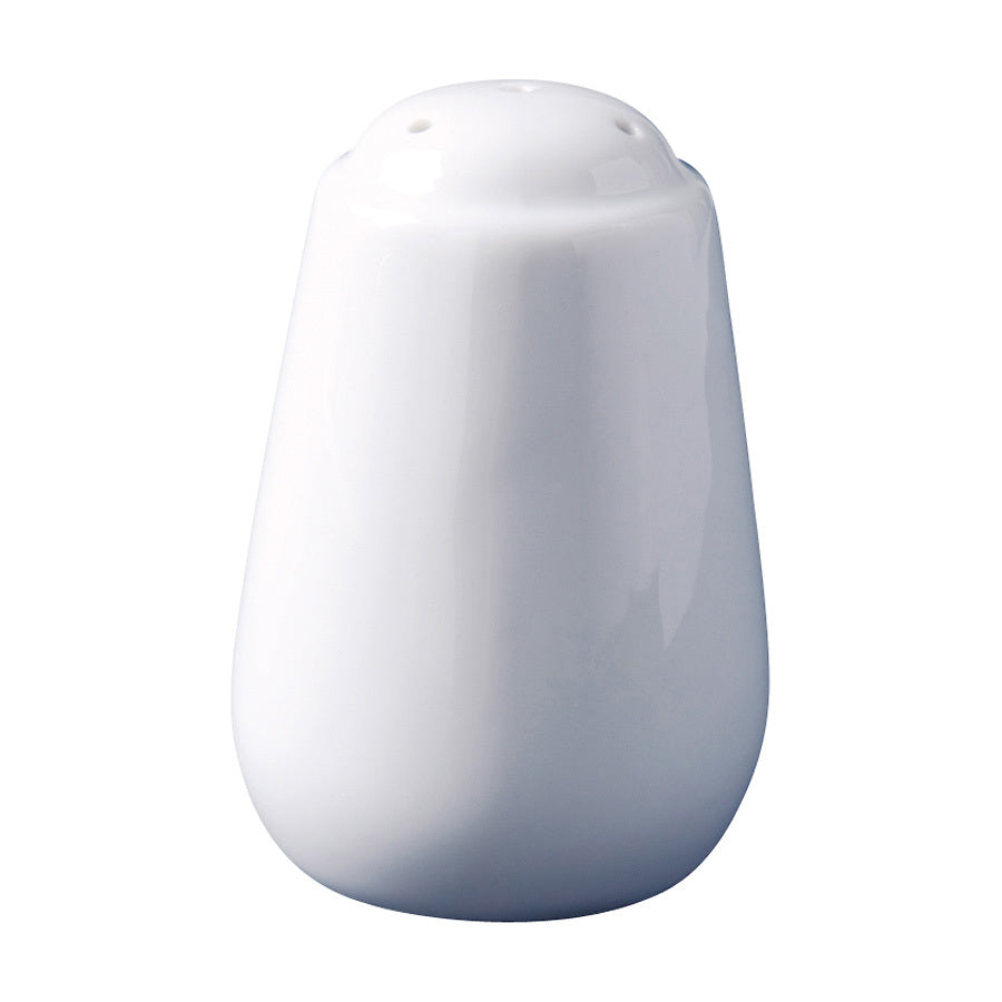 Superwhite Porcelain Pepper Pot 8cm Pack of 12