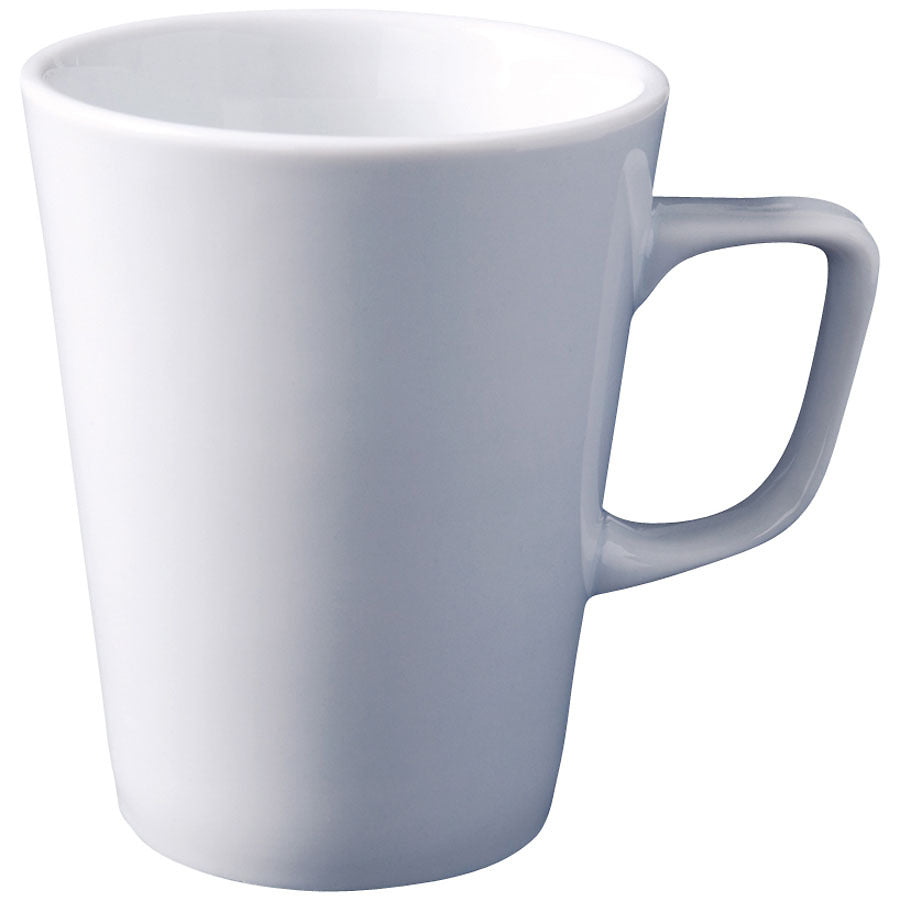 Superwhite Porcelain Latte Mug 34cl 12oz Pack of 12