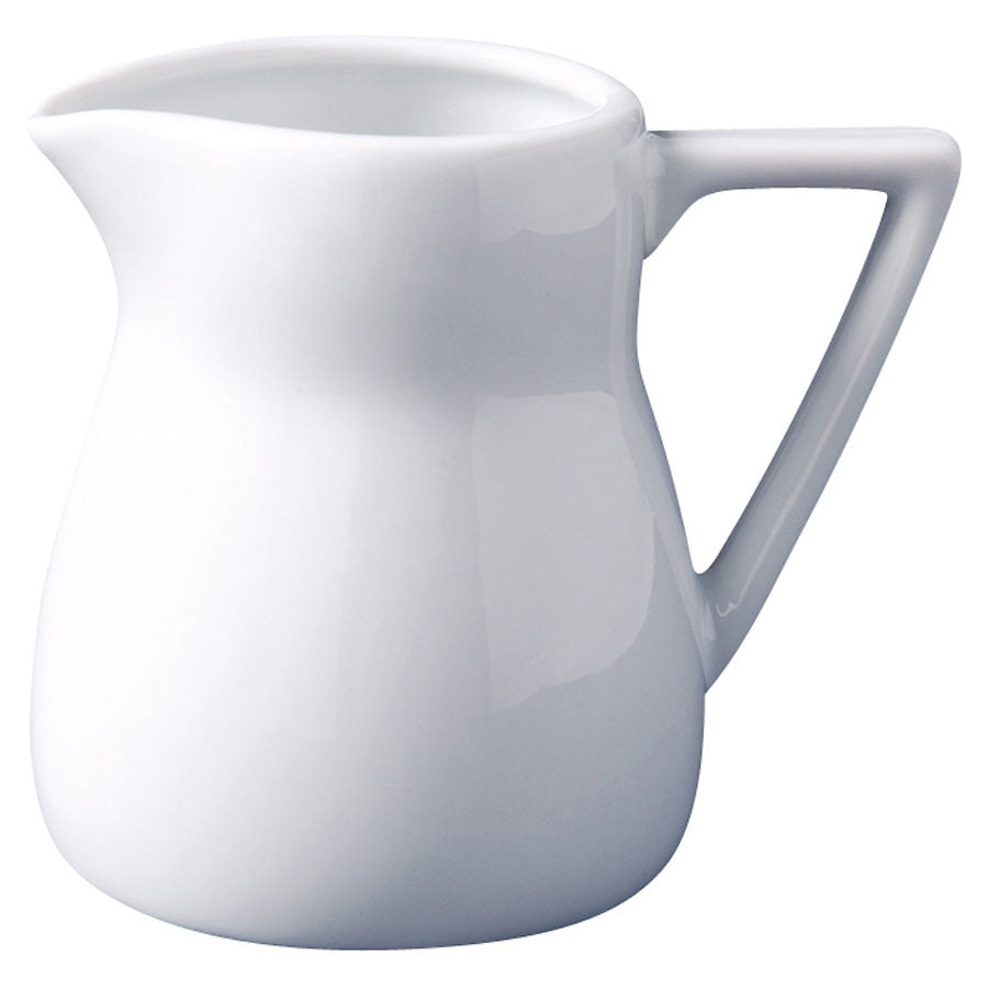 Superwhite Porcelain Milk Jug 14cl 5oz Pack of 6