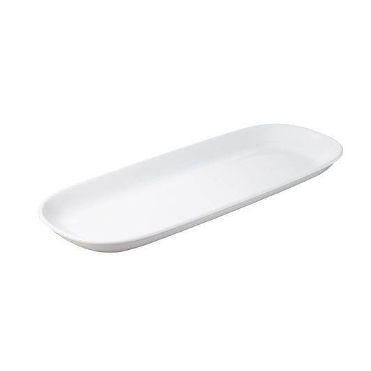 Superwhite Porcelain Oblong Platter 54x21x3.5cm