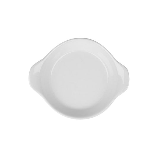 Superwhite Porcelain Round Eared Dish 15cm Pack of 6