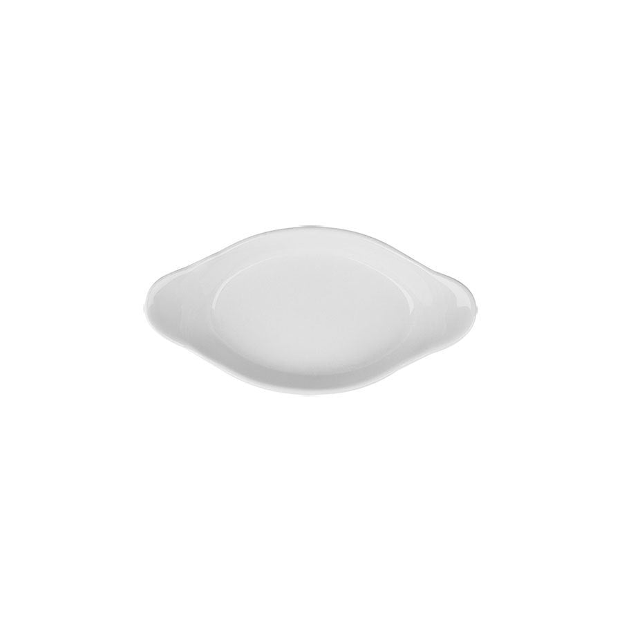 Superwhite Porcelain Oval Eared Dish 16.5cm Pack of 6