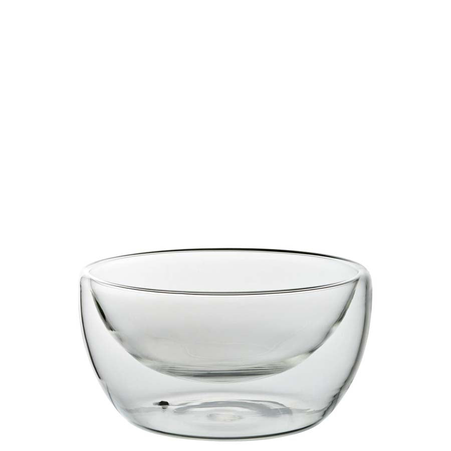 Utopia Double Walled Glass Dessert Dish 9oz 26cl Pack of 6