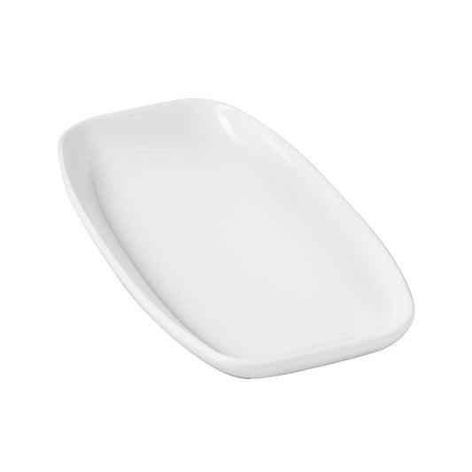 Revol Club Porcelain Club White Rectangular Plate 36x21cm Pack of 4