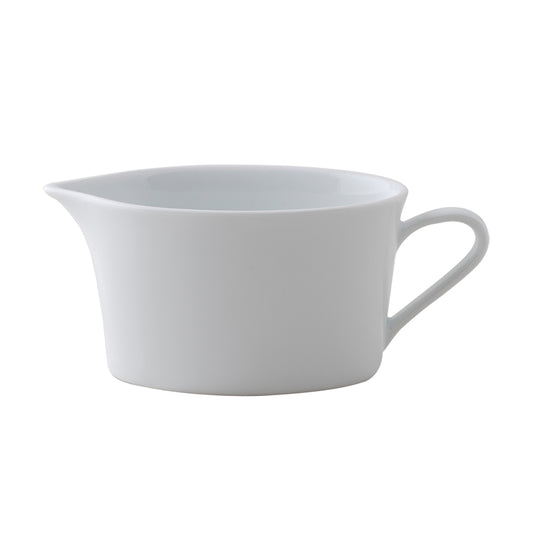 Astera Style Vitrified Porcelain White Sauce Boat 15cl Pack of 6