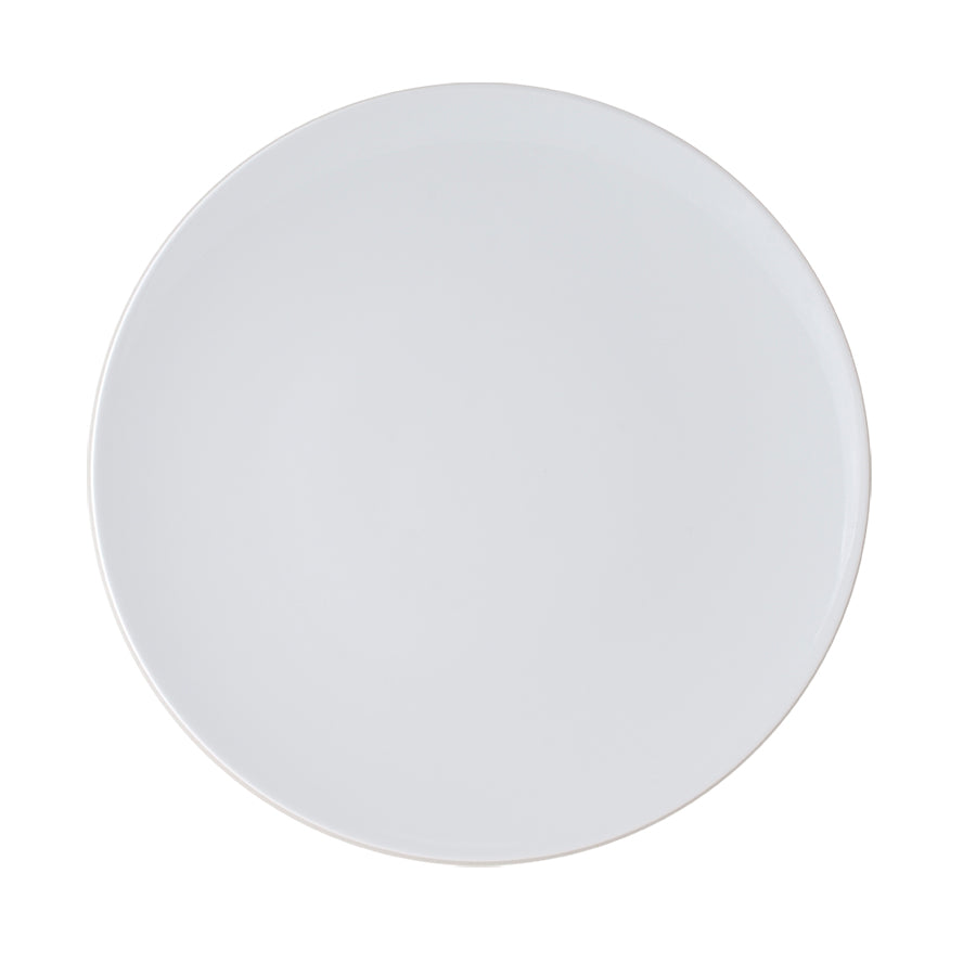 Astera Style Vitrified Porcelain White Round Coupe Plate 17cm Pack of 12