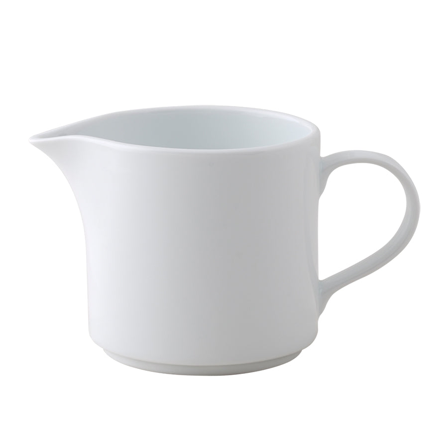 Astera Brasserie Vitrified Porcelain White Jug 10cl Pack of 6