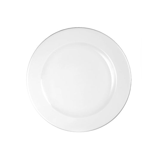 Churchill Profile Vitrified Porcelain White Round Presentation Plate 30.5cm Pack of 12