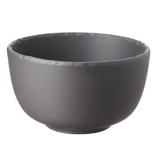 Revol Basalt Ceramic Black Round Bowl 14cm 60cl Pack of 6