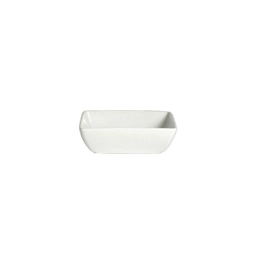 Steelite Varick Vitrified Porcelain White Square Bowl 10x4.2cm H 19cl Pack of 36