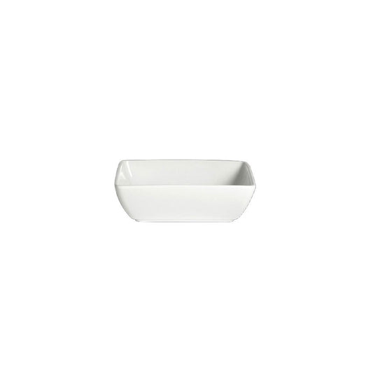 Steelite Varick Vitrified Porcelain White Square Bowl 10x4.2cm H 19cl Pack of 36