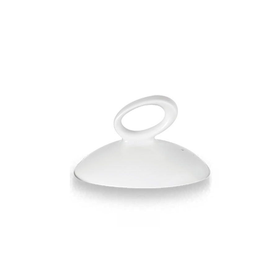 Churchill Sequel Alchemy Fine China White Replacement Lid For Coffee Pot BI766 Pack of 6